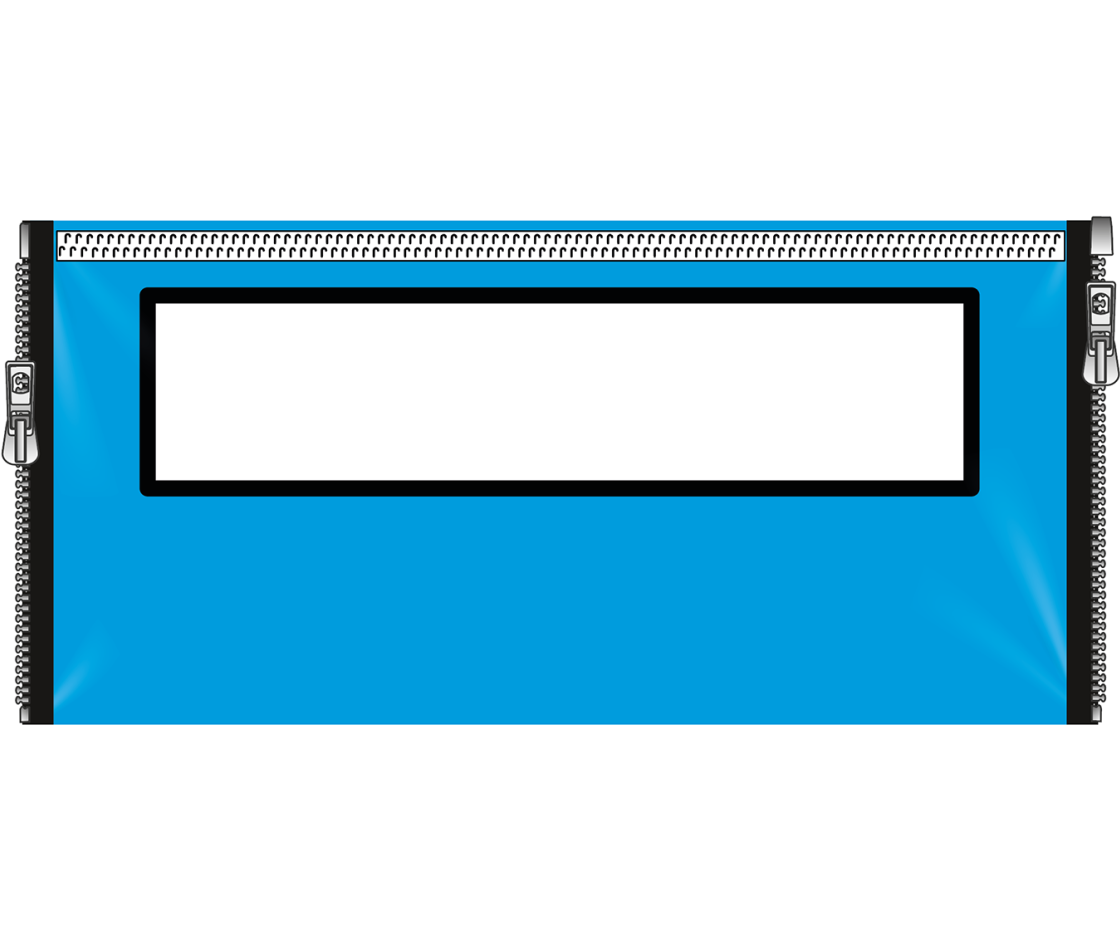 4,5m wand AluHexPRO raam